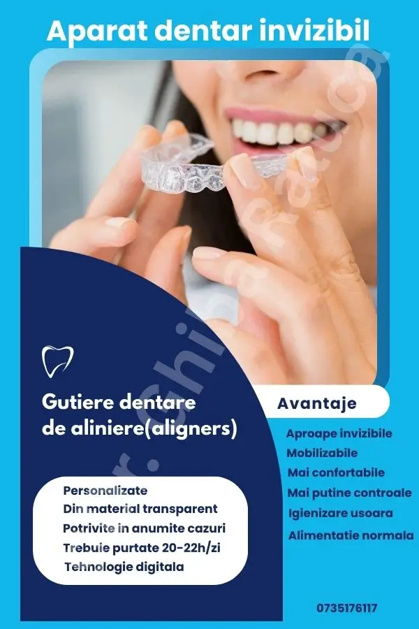 Gutiere dentare de aliniere